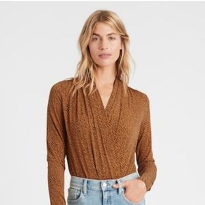 Wrap-Front Thong Bodysuit - NWT